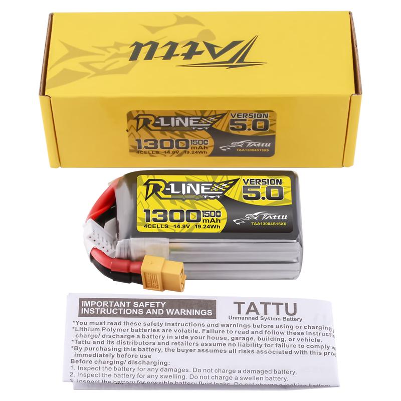 Gens Ace Graphene 5.0 Racing Drone FPV LiPo Battery