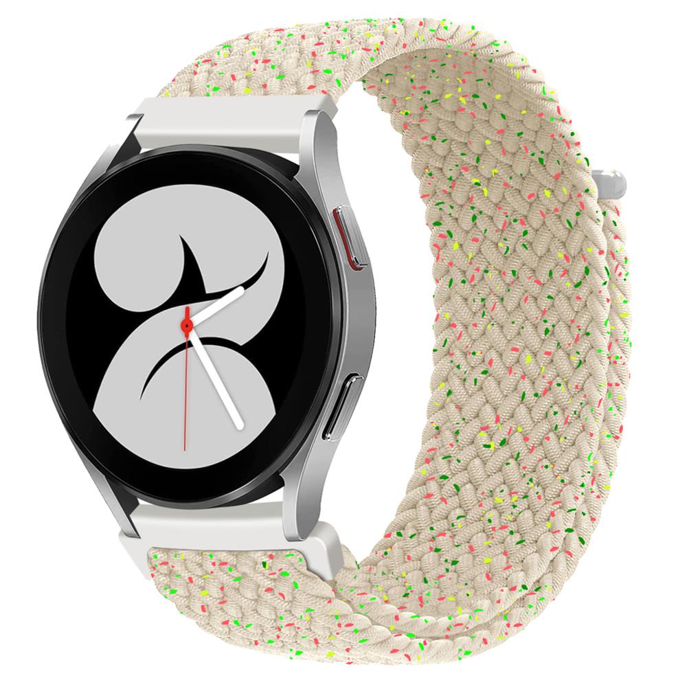 Braided Solo Loop Strap For Samsung Galaxy Watch 7/5/pro/4/6/Classic/active 2 correa bracelet Huawei watch GT/4/2e/2/3/pro band