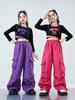 Girls' Trendy Street Dance Hip Hop Performance Outfit