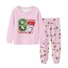 Children's  Boys And Girls Thin Two-piece  Long-sleeved Pants Two-piece