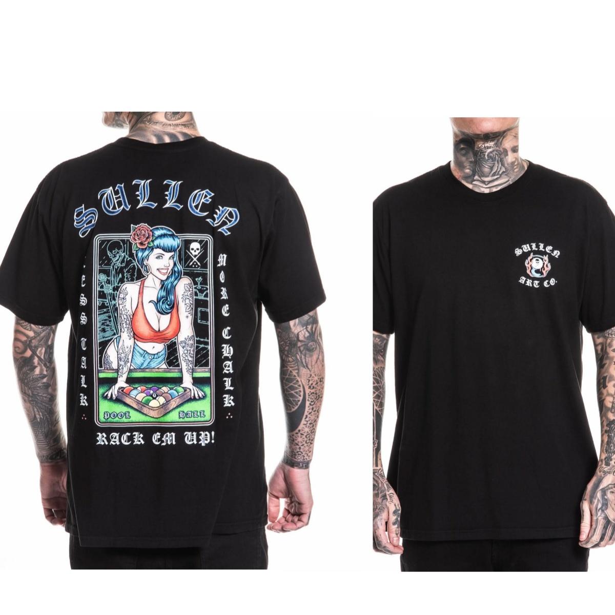 

Rack Em Up Tattoo Art Street Fashion Casual TShirt Mens and Womens Luxury Brand Top 4XL