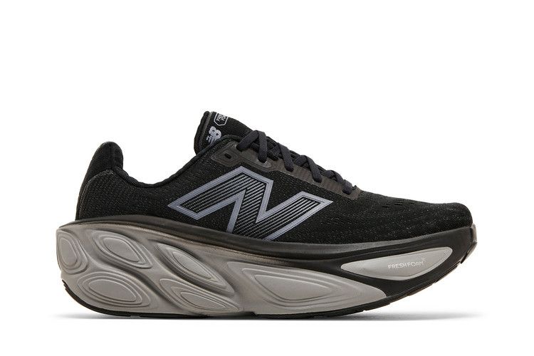 New Balance Fresh Foam X More V5 Black Linen Silver Metallic