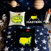 Cool Logo M-Masters Golf Cushion Cover Home Office Convenient Nordic Simplicity Hit With Zipper Cushion Cover