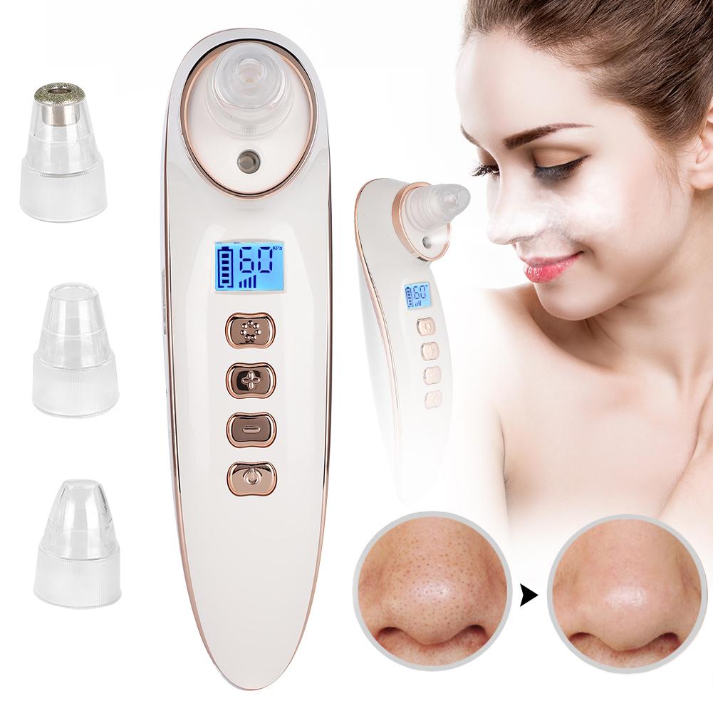 MARSKE Blackhead Removal Machine Electric Face Pore Acne Cleaning MachineWhite