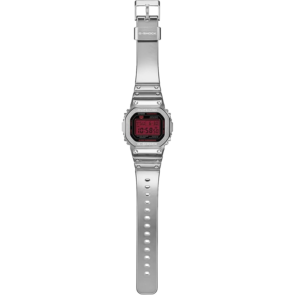 Casio G-Shock GM-5600YRA-8JF Men's Silver Watch Durable Water Resistant Digital Timepiece