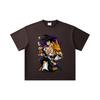 260 GSM Double Yarn 32 Count 100% Cotton Dragon Ball V68 Goku Samurai Print Unisex Heavy Cotton T Shirt