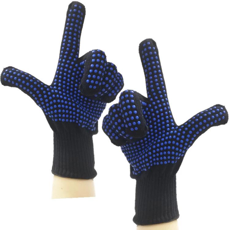 High-Temperature Resistant Hairdressing Gloves - Anti-Scald, Insulated, Perfect for Perming and Curling
