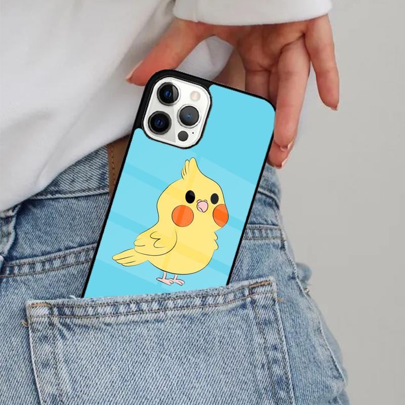 

Chubby Cockatiel Parrot Bird Phone Case Magesafe Magnetic Wireless Cover For iPhone 17 Air 16 16e 11 12 13 14 15 Pro Max Plus iPhone 14pro