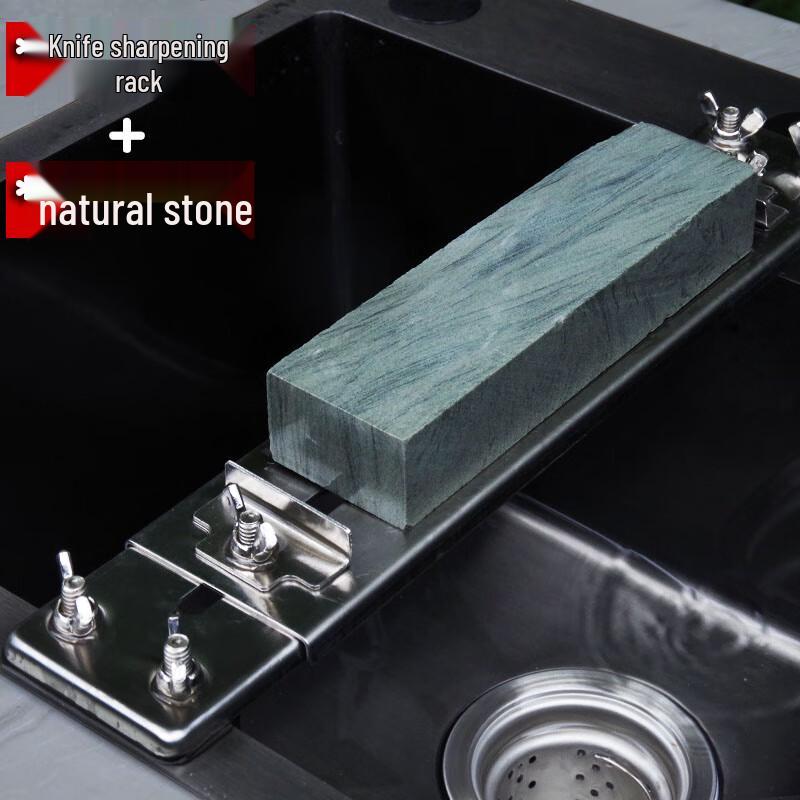 Электрическая точилка для ножей Zhao Ran с натуральным точильным камнем