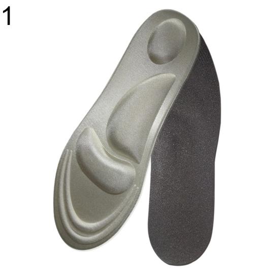 Women's Fashion Adult 4D Massage Embossed Sponge Insole Sweat-absorbent Breathable Insole Pad