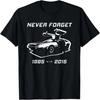 Never Forget. 1885 - 2015. Funny Retro Car