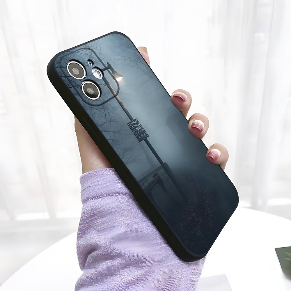 

Video Game Silent Hill Phone Case For IPhone 17 Pro Max 15 Pro 16 14 Plus 12 13 Mini 11 Pro Shockproof Soft Cover iPhone 17