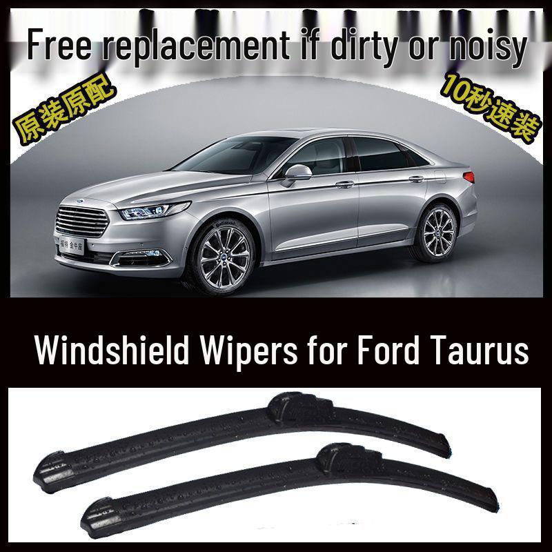 Frameless Wiper Blades for Taurus: Compatible with All Front Windshield Models