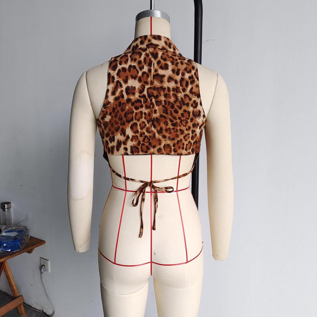 2024 Summer Women's Slimming Lace-Up Sleeveless Vest