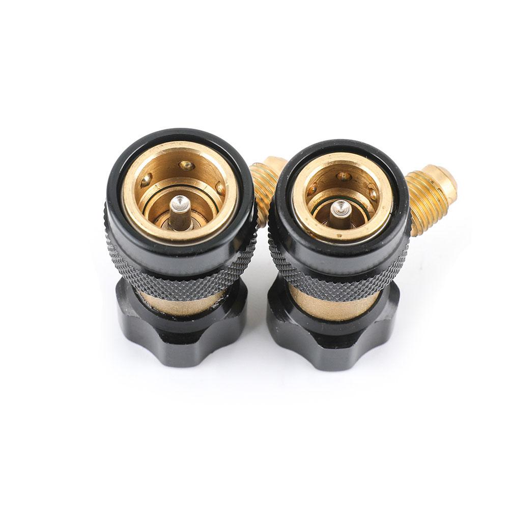 1pc Car Air Conditioning Coupler Car Refrigerant Manifold Connector Car Air Conditioning Connect Adapter Auto Accessories
