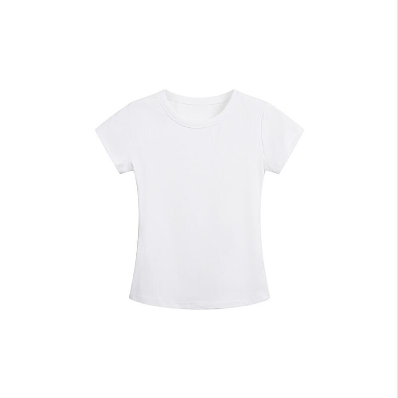 LADY IDEAL American Style Slim-Fit Short Sleeve T-shirt S