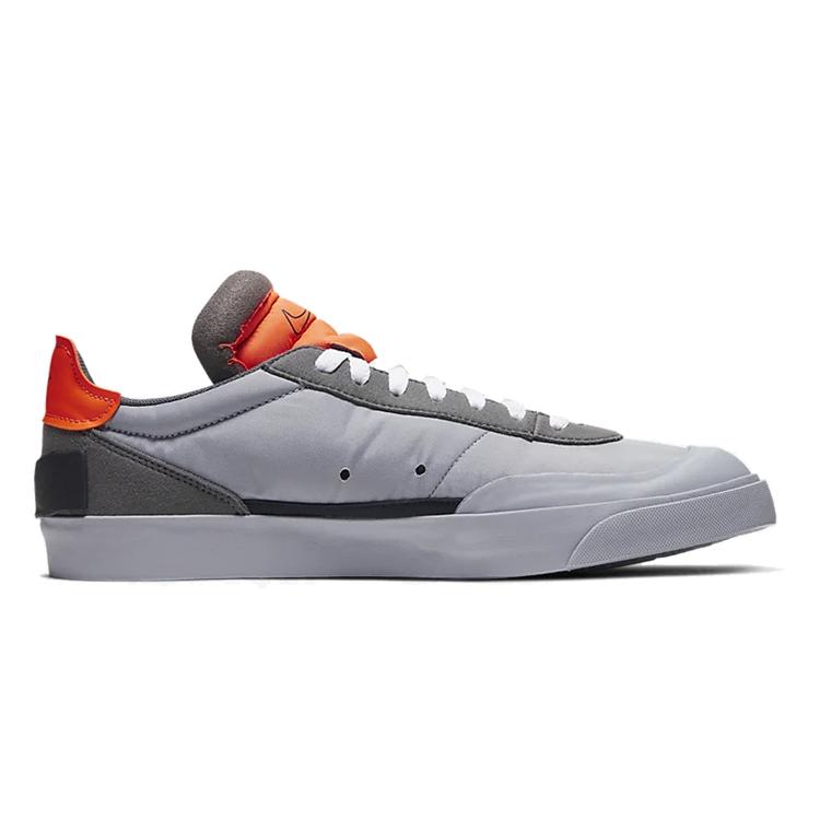 New Nike Drop Type Lx Wolf Grey Total Orange AV6697-002