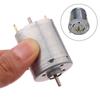 1 Stück Bastelspielzeug Haartrockner Elektrische Ventilatoren Zubehör 360Sh DC12V-24V Motor 13800 U/min Hochgeschwindigkeits-Kohlebürsten-Mikromotor