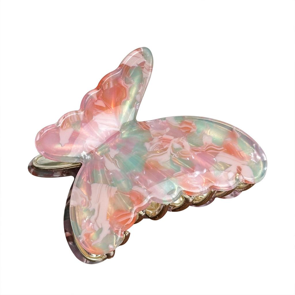 Versatile And Chic Butterfly Claw Hair Clip Handcrafted Acetate Hair Accessories For Women