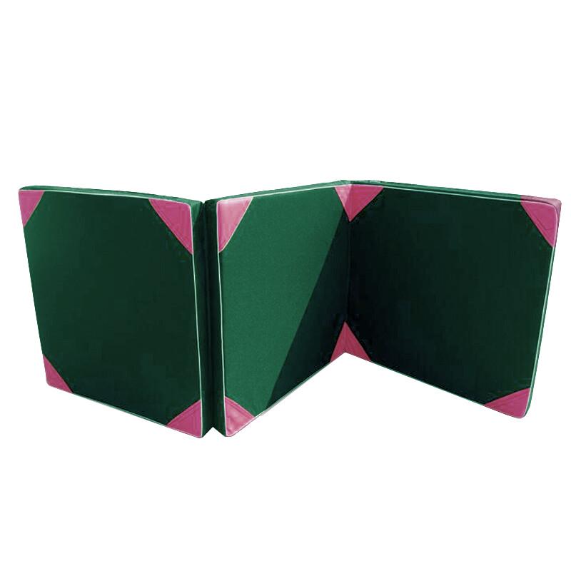 Tri-Fold PU Leather Exercise & Tumbling Mat