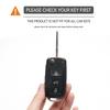 Keychain Silicone Car Key Case Cover For VW UP Polo Golf 6 Passat B5 Touran Caravelle Jetta Caddy Touareg Skoda Fabia Octavia A5