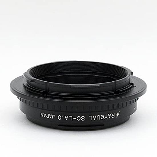 Rayqual Lens Mount Adapter To Nikon Claw Japanese-made <Leica L-Mount Body> S/Contax C/External Lens/SC-LA