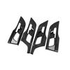For GWM Great Wall Tank 300 Car 2022 2023 Car inner door Bowl protector frame sticker Garnish Cover Trim Interior Accessories