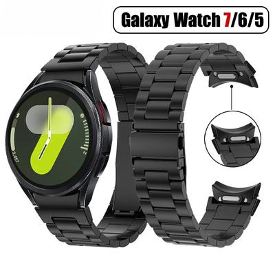 Curea metalică pentru Samsung Galaxy Watch 7 6 5 4 44mm 40mm Bratara Atașament cu un clic pentru Samsung Galaxy Watch 7 6 Classic 47mm Band