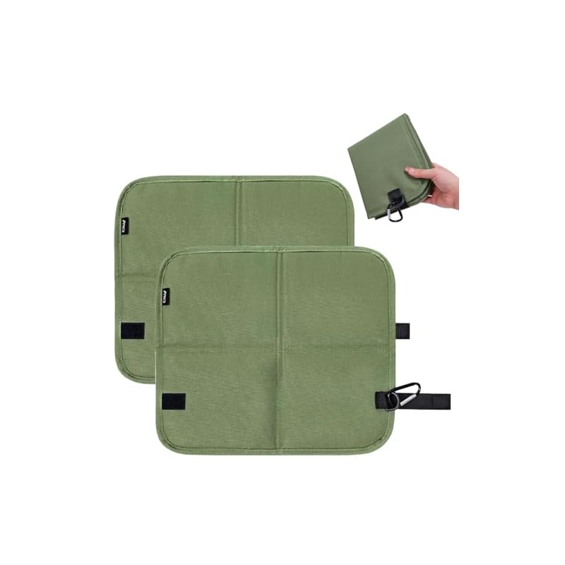 AYO Foldable Outdoor Seat Cushion with Carabiner, Lightweight, Compact, Waterproof, Moisture-proof, Portable, Heat/Cold Insulation, Thick, Single