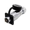 Weipu SF16 Aviation Plug Front & Rear Nuts Square Socket Connector: 2B/3B/4B/5/7/9 Pin