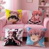 Anime The FFuture DDiary Cushion Cover Pillow Case Soft Friendly Fabric  Concealed Zipper