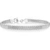 Miabella Italian 925 Sterling Silver 5mm Mesh Bracelet for Women | Fine Jewelry, Link Chain, Made In Italy