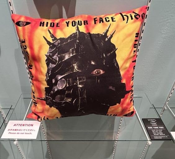 hide X JAPAN Merchandise CUSHION VINYL by Amplifier "HIDE YOUR FACE