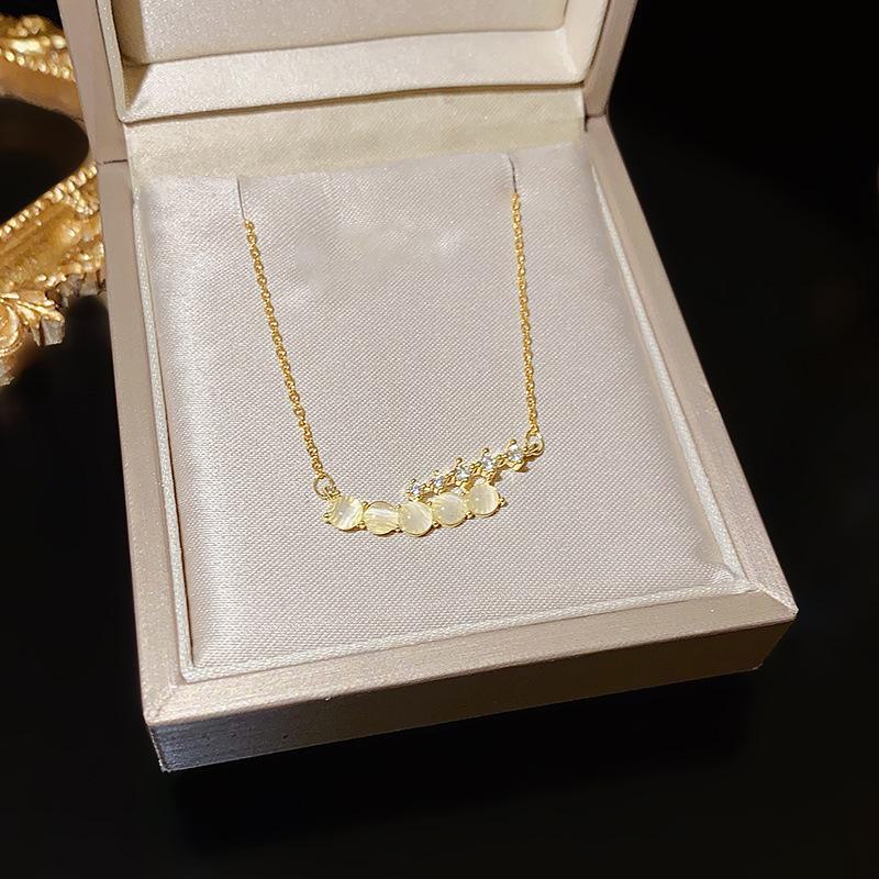 2024 Trending Pearl Necklace for Women - Elegant Butterfly Clavicle Chain in Titanium Steel, As Seen on Influencers