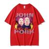John Pork Meme Maiale Divertente Grafica Maglietta Unisex Abbigliamento Donna Hip Hop Moda Magliette Casual Umorismo Girocollo Magliette di Alta Qualità
