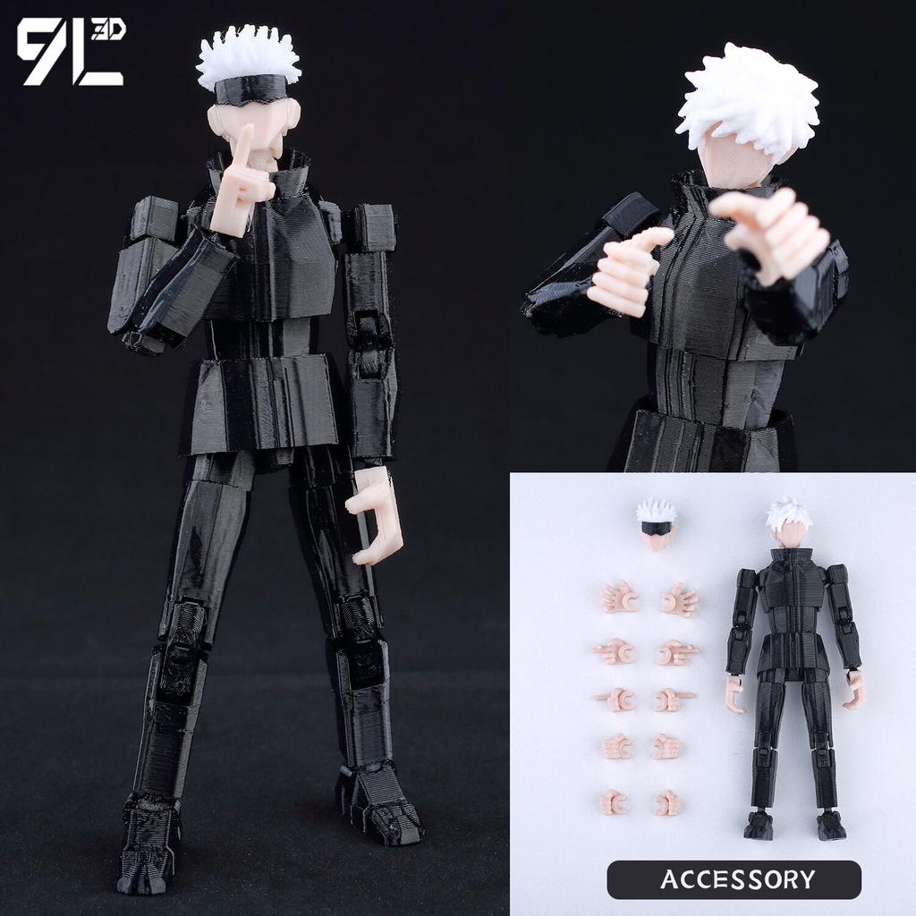 9L3D Jujutsu Kaisen Sukuna Yuji Φιγούρα Lucky13 Συλλεκτικό Παιχνίδι Anime Titan13 Με Πολλαπλά Αρθρώσεις Στάσης T13 Μοντέλο Βασιλιάς των Καταραμένων Δώρο