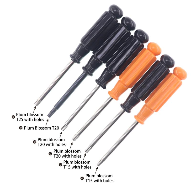 5Pcs Small Screwdriver For T15 For T20 For T25 For T30 For Torx Head Tamper Proof Security Screw Bolt Hole Screwdriver
