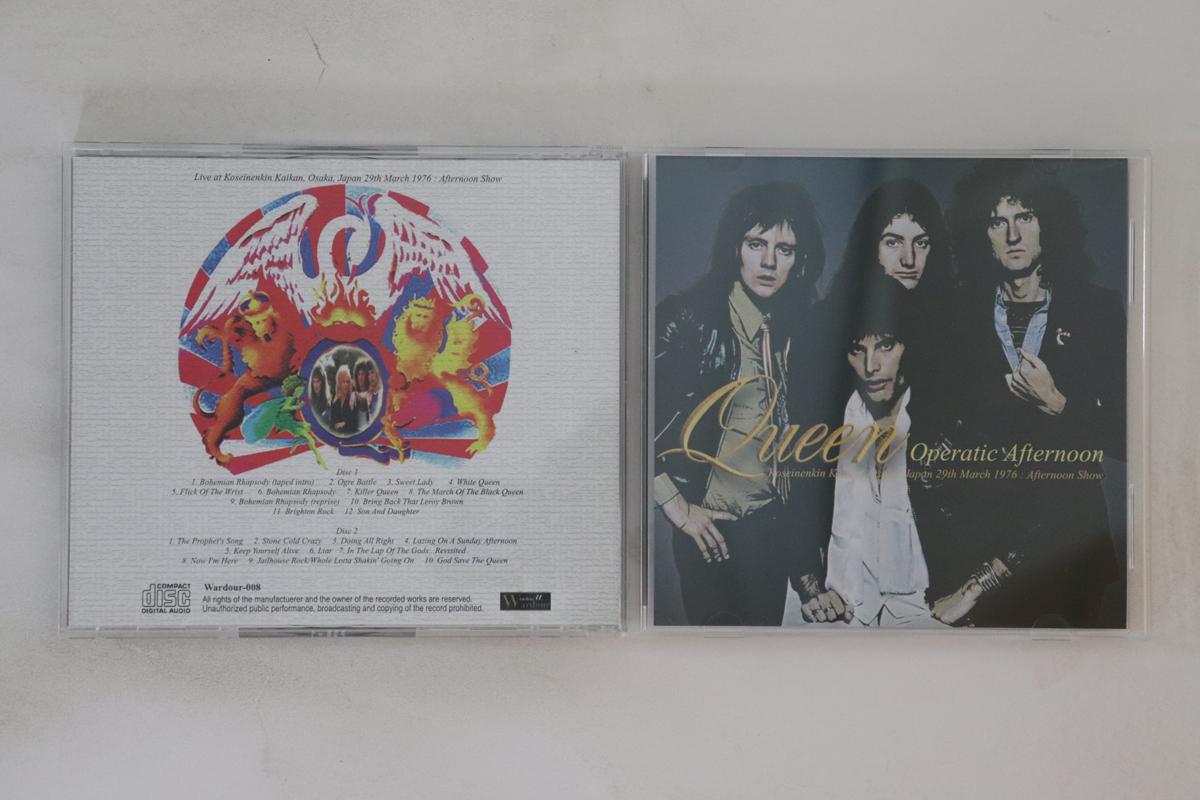 

CD QUEEN - Operatic Afternoon WARDOUR008 WARDOUR 2005 Unknown Rock Used