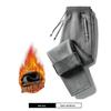 2024 Velvet Thickened Men's Loose Casual Zipper Sweatpants for Autumn and Winter