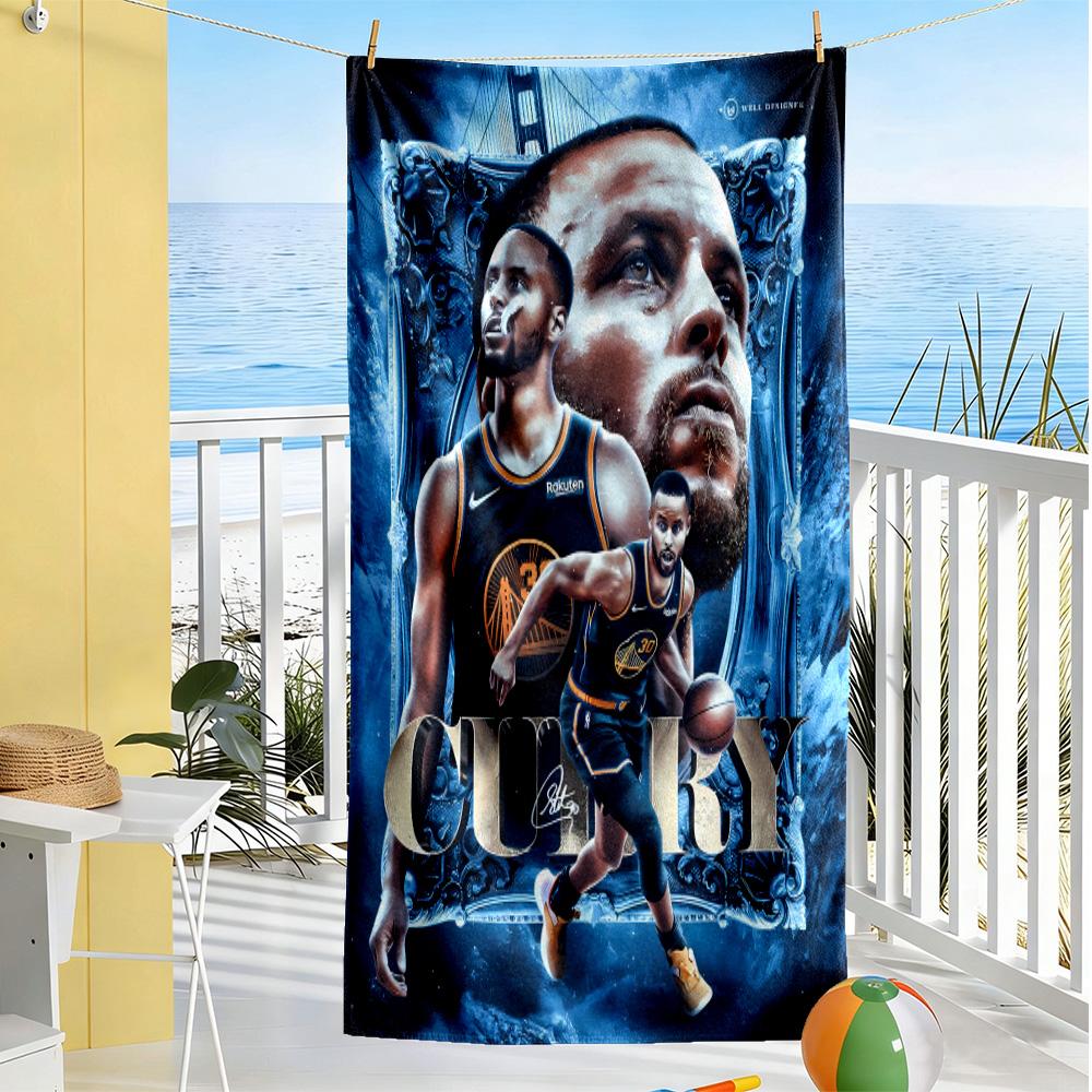 Golden State Warriors Legacy Strandtuch Weich Langlebig Schnelltrocknend Bequem Leicht
