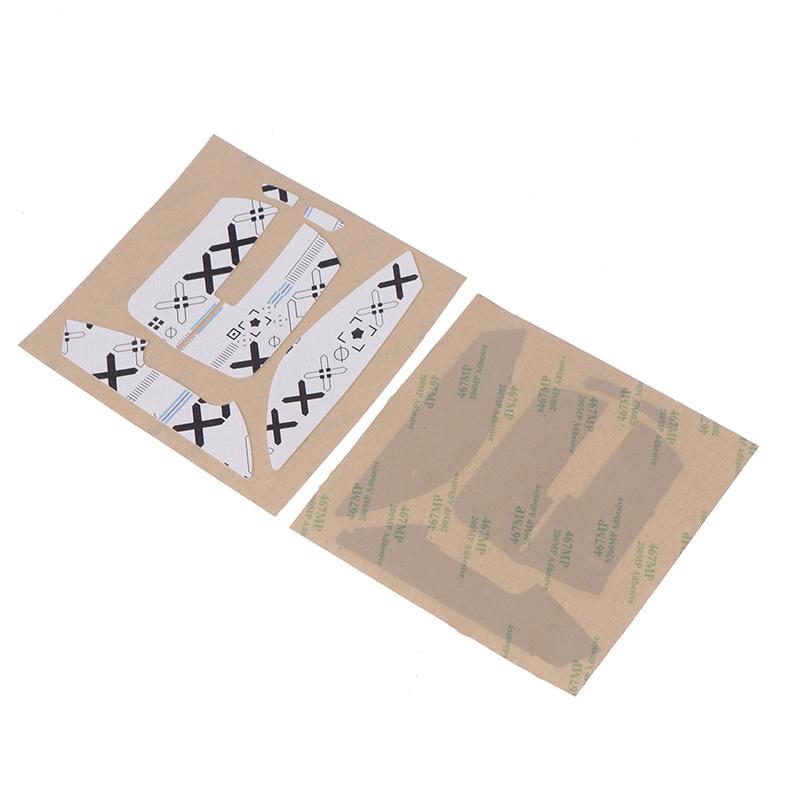 1Set Ultraglide Mouse Anti Slip Sticker For Viper V3 Pro Non-Slip Anti Sweat Tape Ultrathin Snowflake Texture Anti Sweat Patch