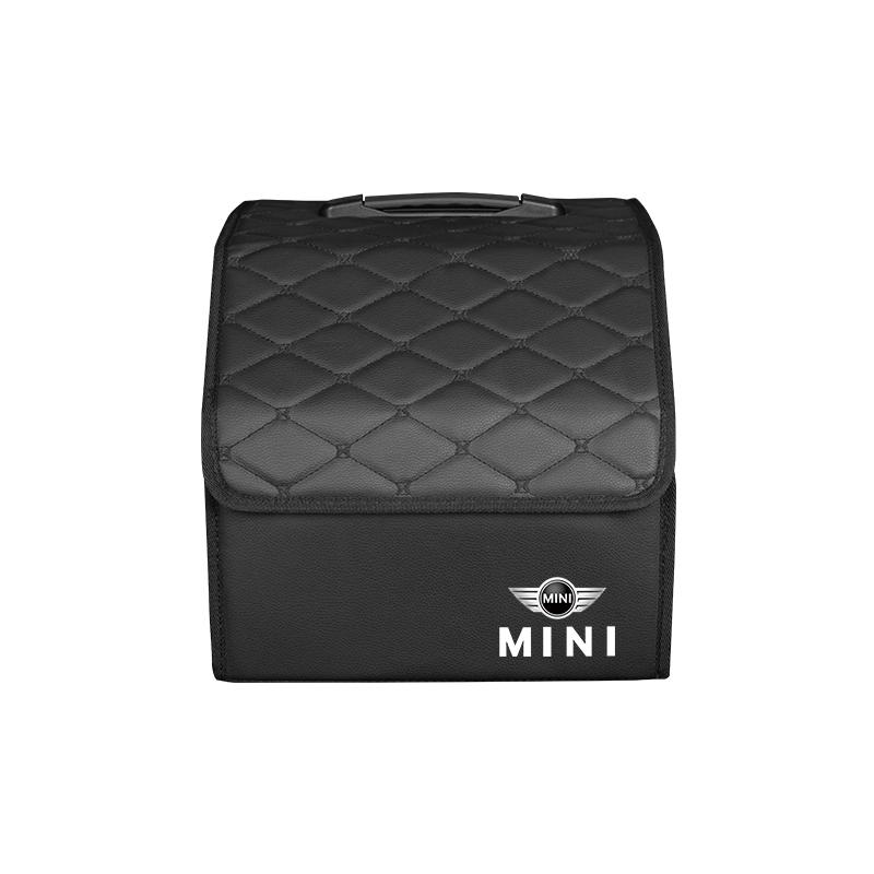 Skórzany Duży Pojemnik do Bagażnika Samochodowego Case Dla Mini Cooper One JCW F54 F55 F56 F57 F60 R52 R53 R55 R56 Akcesoria Samochodowe hsgql22
