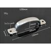 Thickened Solid 304 Stainless Steel Heavy Handle Plus Heavy Door Bow Knobs Industrial Load-Bearing Pull Handle