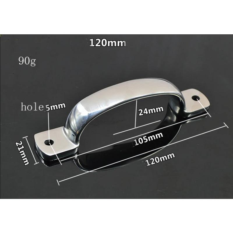 Thickened Solid 304 Stainless Steel Heavy Handle Plus Heavy Door Bow Knobs Industrial Load-Bearing Pull Handle
