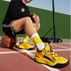 Li Ning Youth Territory V1 Light Foam Basketball Shoes Kids Sneakers Yellow Black YKBU048-3