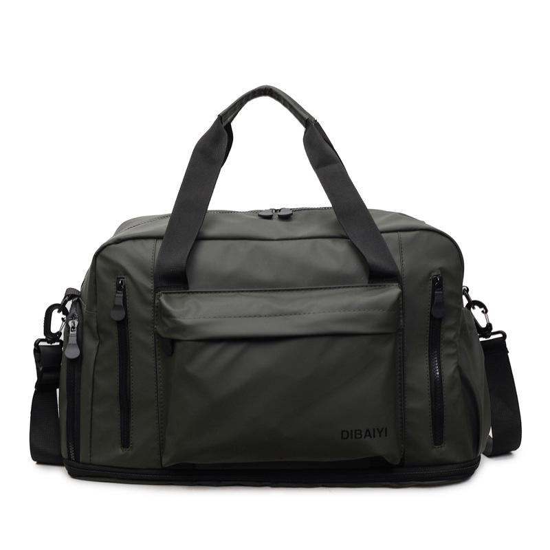 

Versatile Large-Capacity Crossbody Travel Bag for Business, Sports, and Fitness зелений