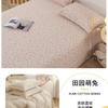 100% Cotton Single Bed Sheet Set Lightweight Breathable Student Dorm Bedding With Pillowcase Stripe