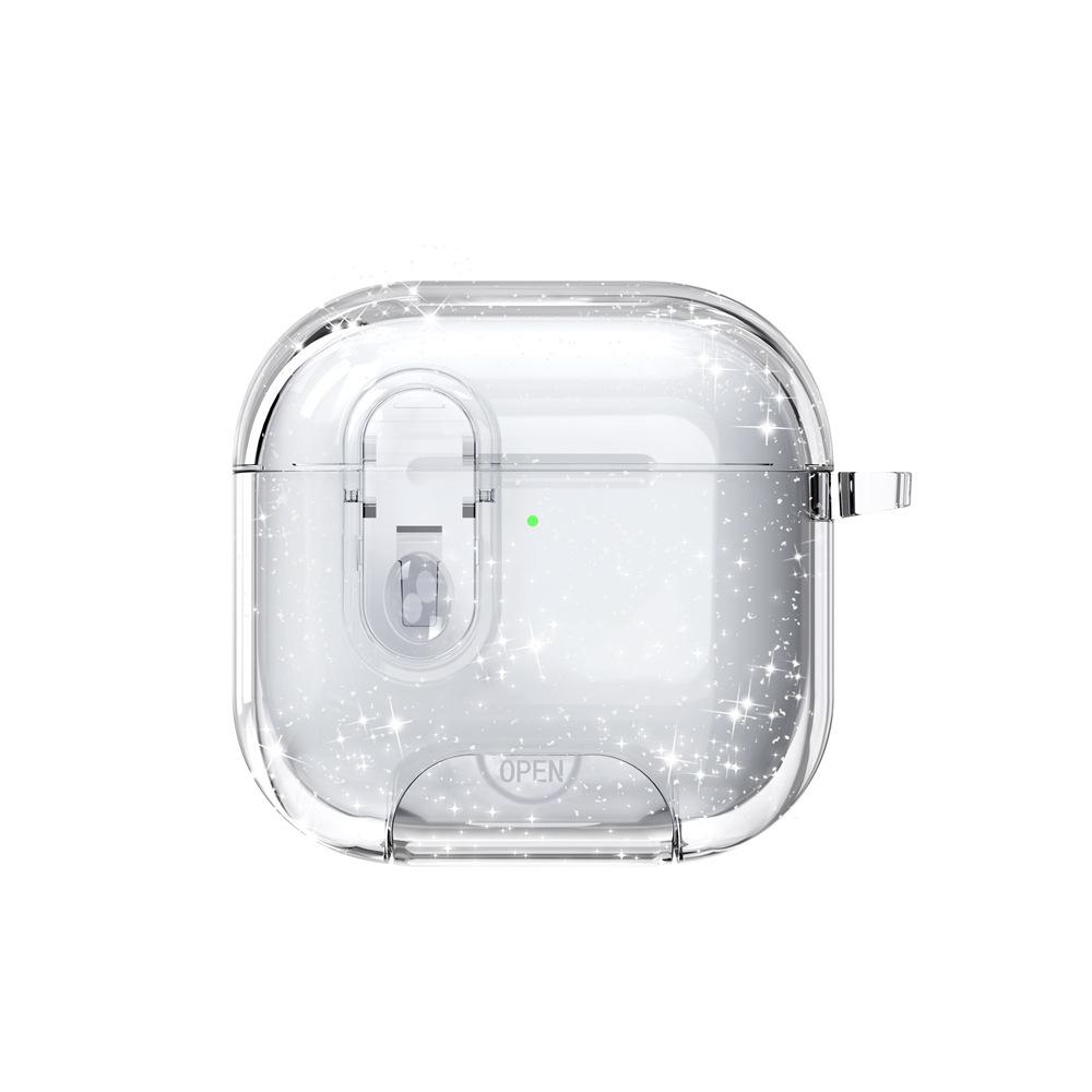 Transparent lock bracket for AirPods pro1 generation protective cover 1 generation pro1 generation apple bluetooth headset case