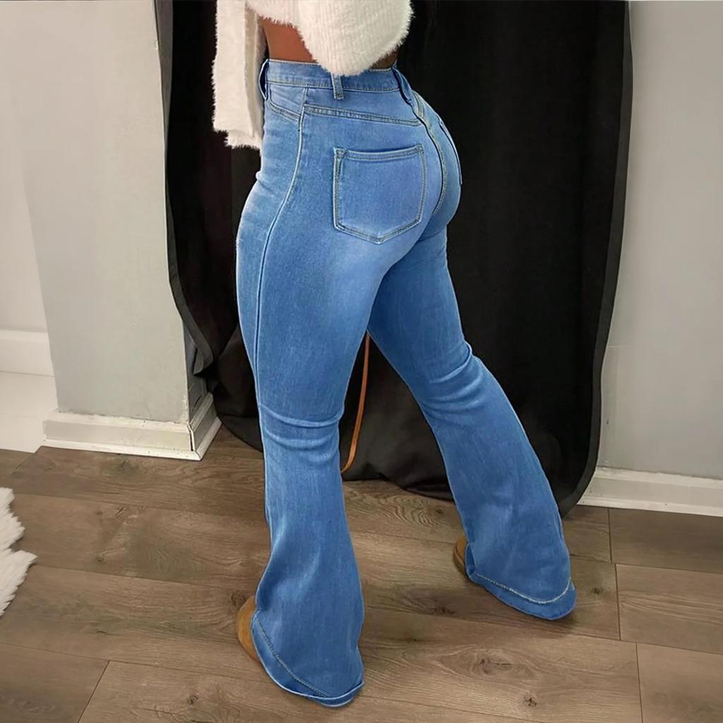 Damen Locker Und Lässig Trend Zerrissen Lässige Mode Eng Anliegende Beinjeans
