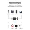 Bluetooth Audio Adapter Kabelloser Kopfhörer Adapter Empfänger für PS5/PS4 Spielkonsole PC Headset 2 in 1 USB 5.0 Audio Sender